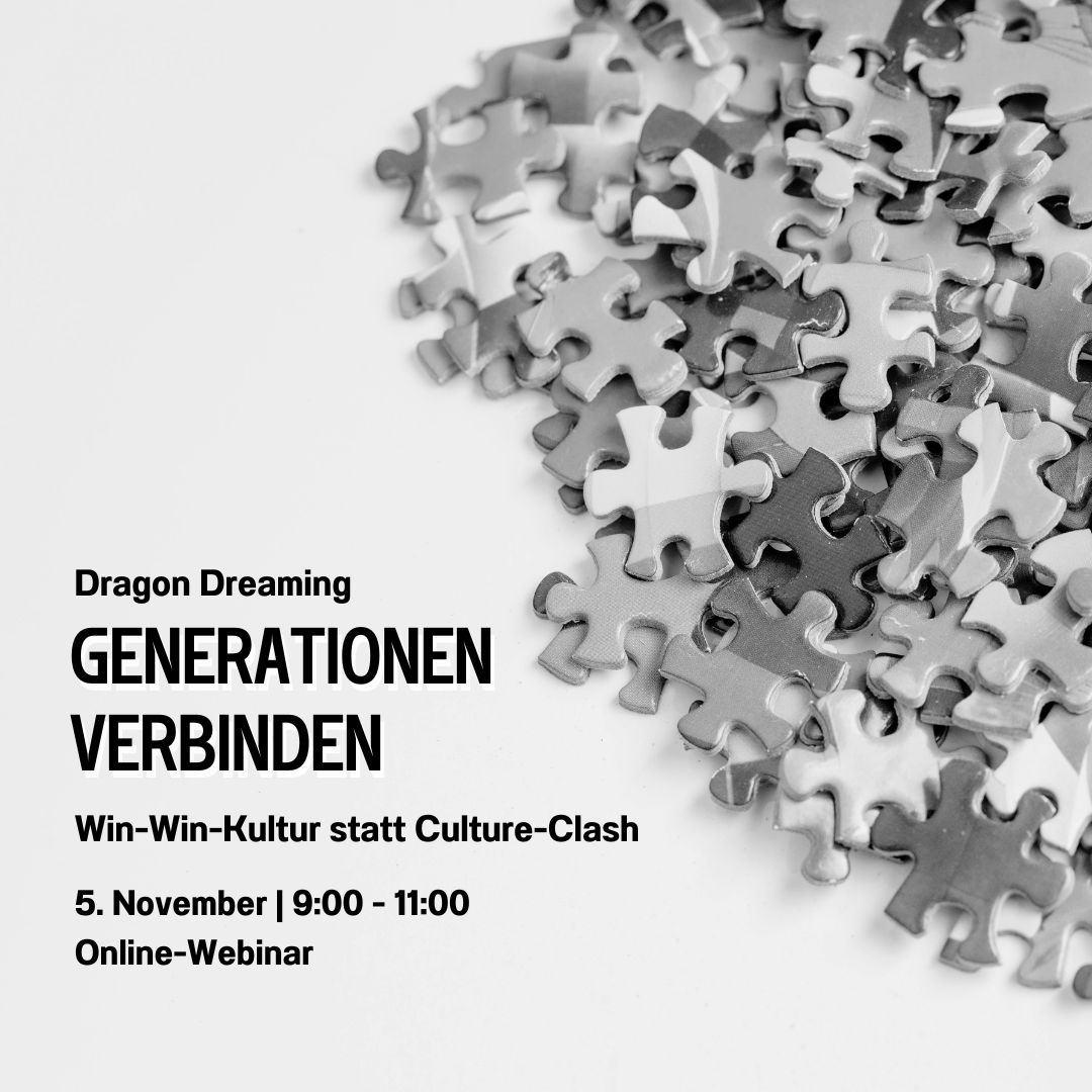 Bild: Generationen verbinden - Puzzleteilchen auf einem Haufen